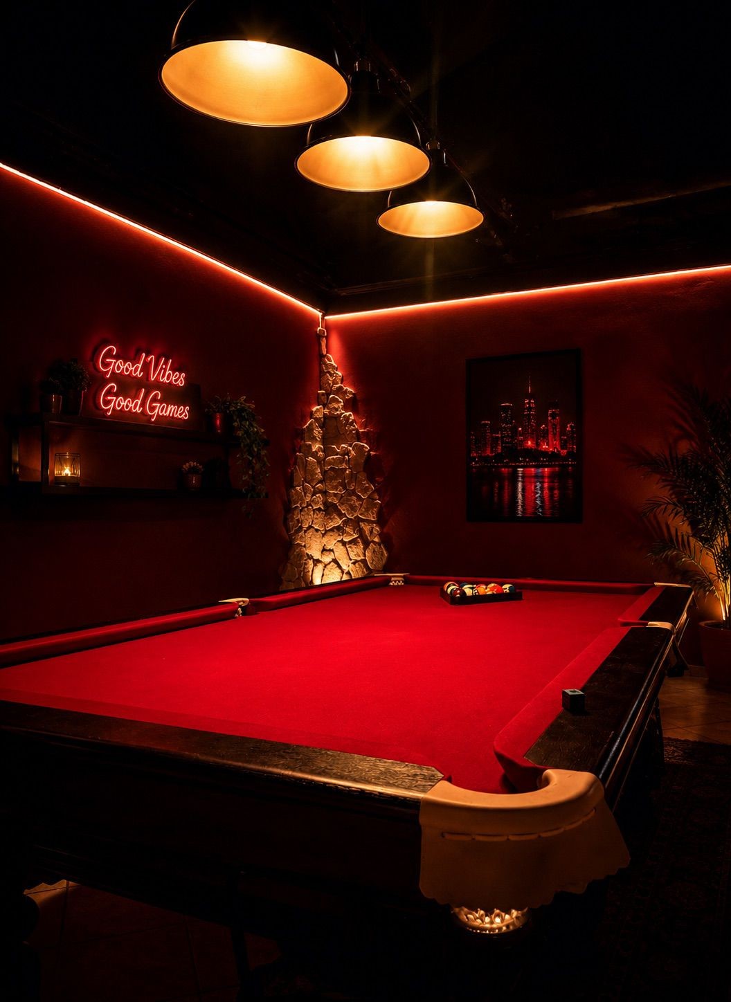 Billard Raum